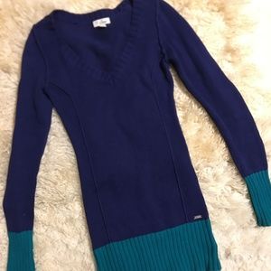 Bodycon Guess Colorblock Sweater
